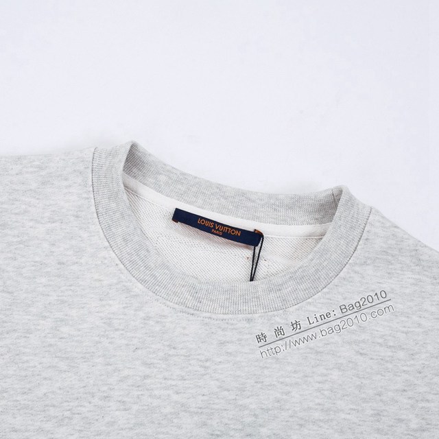 Louisvuitton路易威登Lv專門店2023FW新款刺繡印花圓領衛衣 男女同款 tzy3172